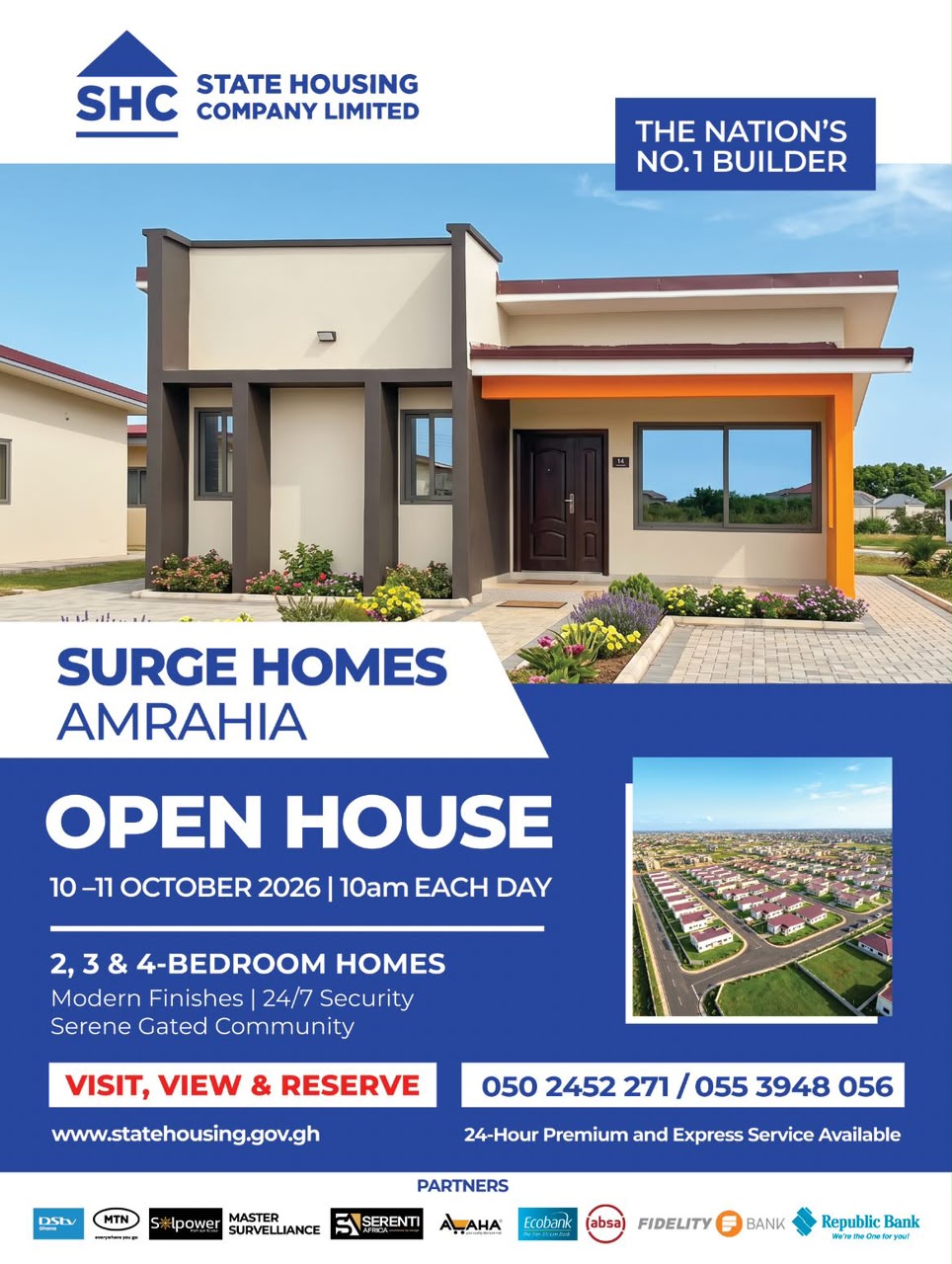Discover Surge Homes Amrahia: SHC Open House Set for October 10–11, 2026