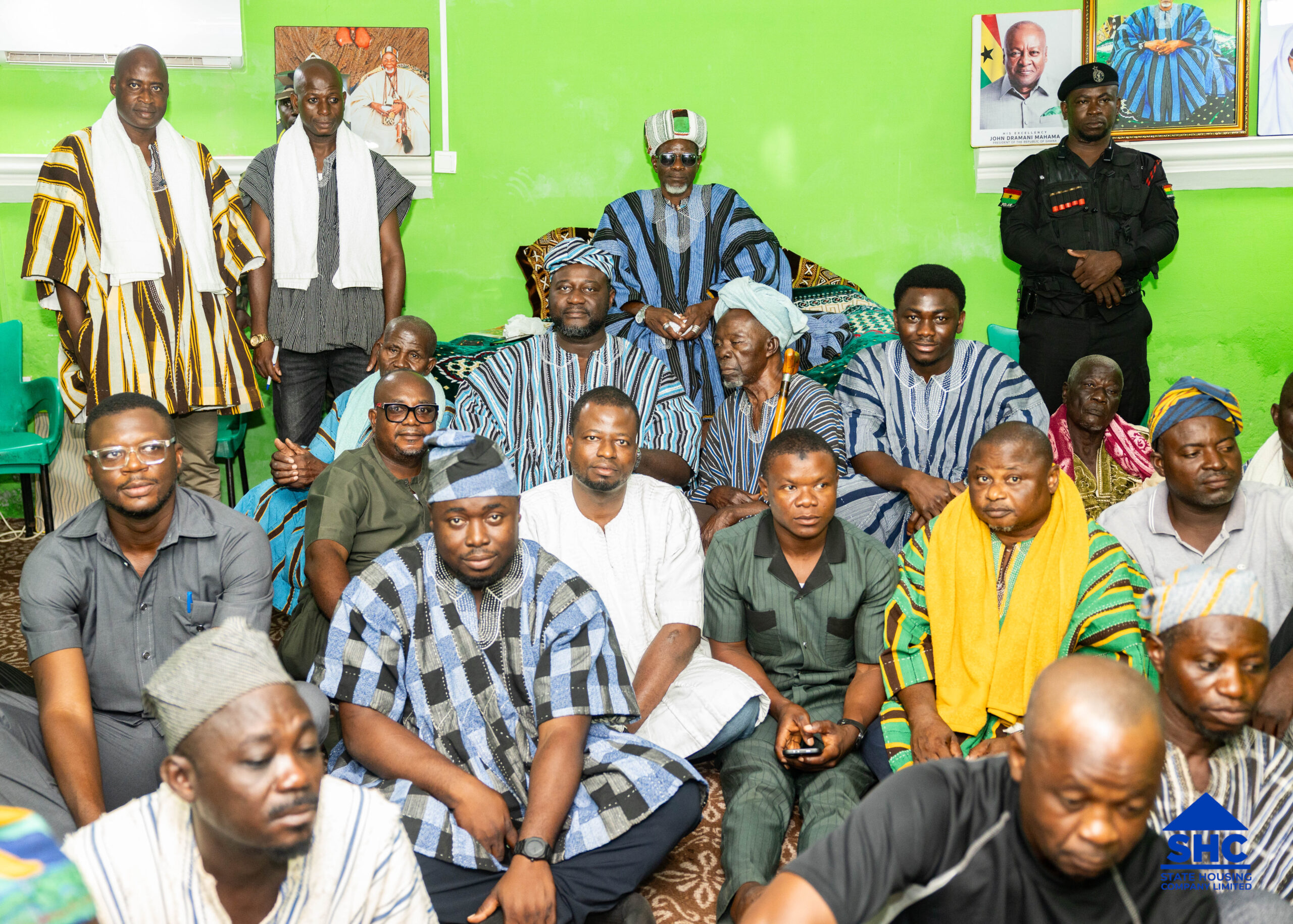 Managing Director of SHC  Pays Courtesy Call on Dagbon Regent, Signs Book of Condolence for Late Yaa-Naa